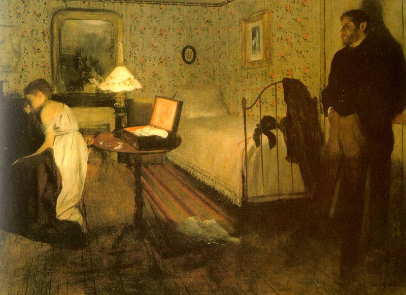 Edgar Degas The Rape China oil painting art